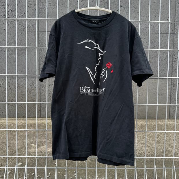 90's usa beauty and thr beast t shirt