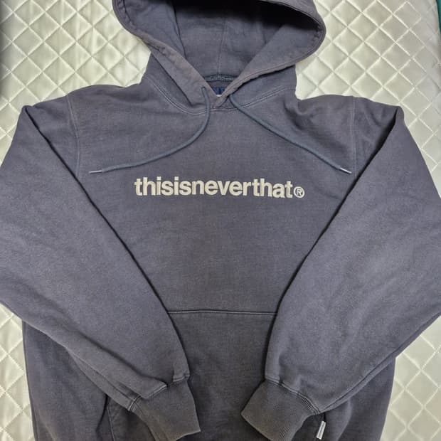 디스이즈네버댓 워싱 후드티