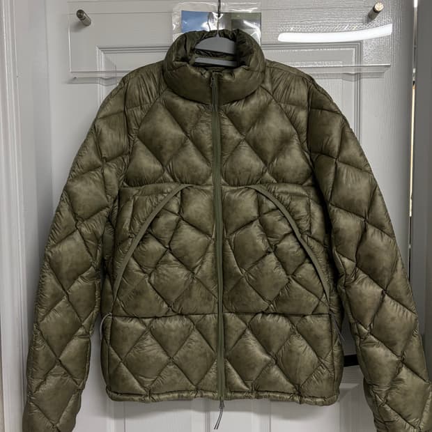 [XL] 로아 하이킹 Nuna 800Fill 패딩 (세이지 그린)