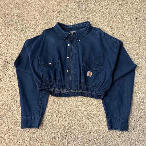 칼하트 커스텀 크롭 셔츠 ⭐️865