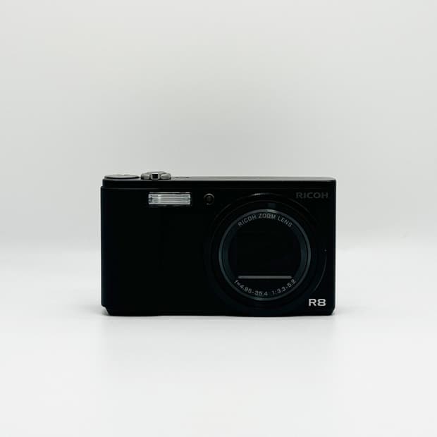 리코 RICOH R8 블랙 장원영 디카 Y2K 감성 레트로 디지털 카메라