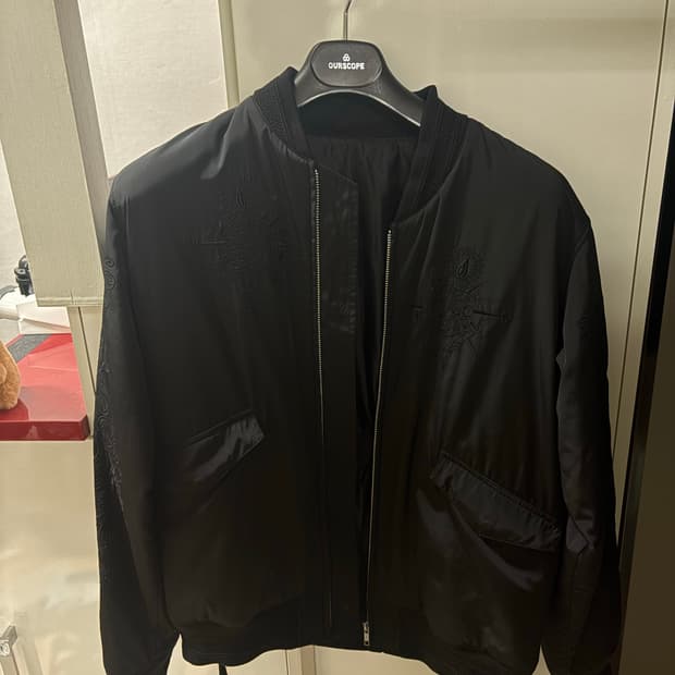 토니웩 자수 항공점퍼 자켓