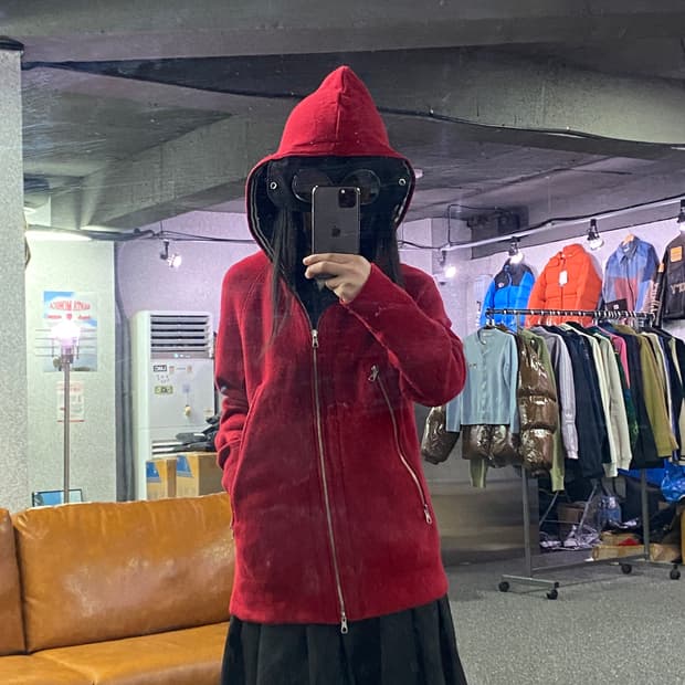 C.P.컴퍼니 투웨이 고글 모 집업 자켓 B4146