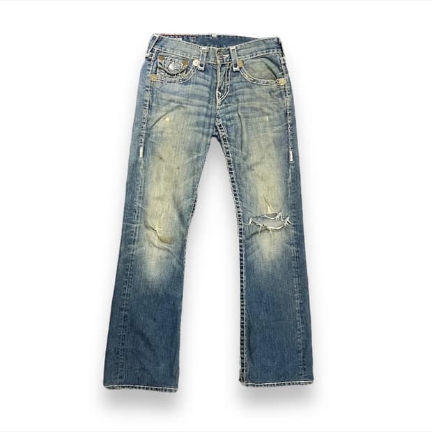 트루릴리젼 부츠컷 데님