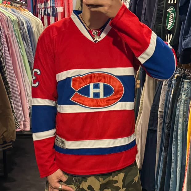 [IM] NHL x Reebok NO. 31 PRICE 하키져지 레드