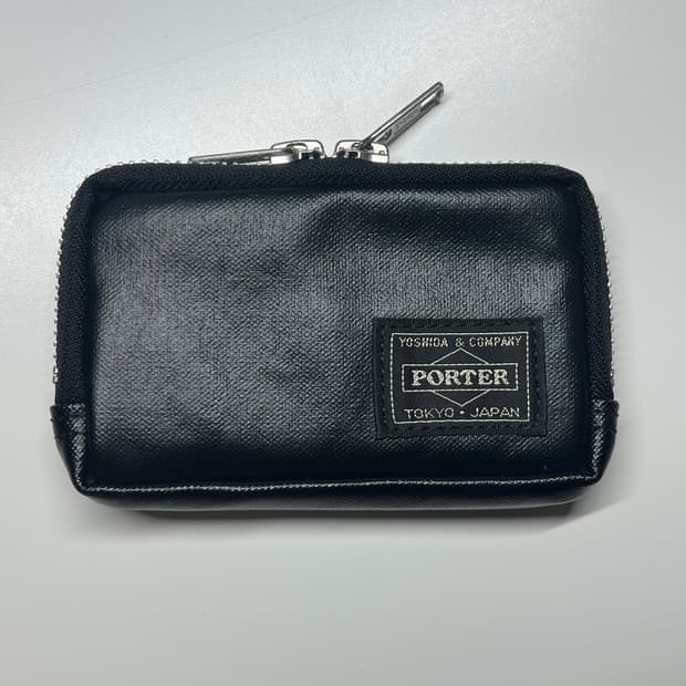 요시다포터 프리스타일 멀티 코인 케이스 블랙