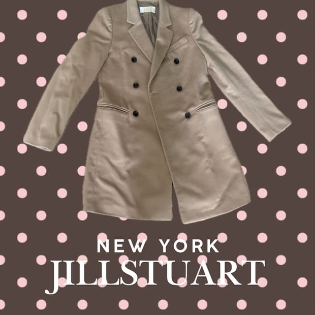 질 스튜어트 코트 베이지 라떼갸루깔