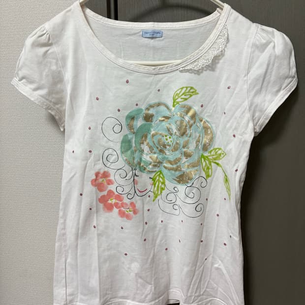 츠모리치사토 슬립 티셔츠