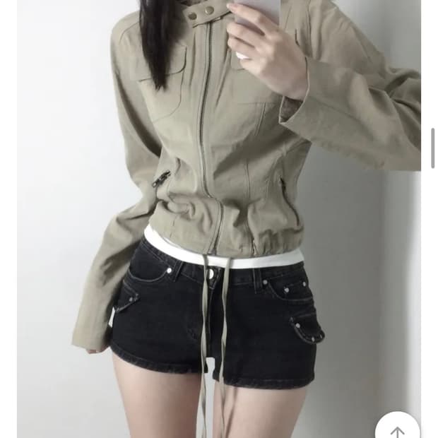 에이블리 빈티지 슬림 자켓 