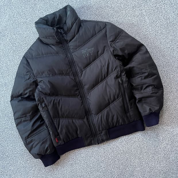 리바이스 덕다운 패딩점퍼