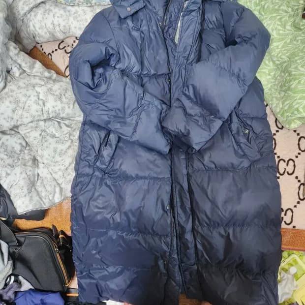 헤지스골프다운롱패딩95