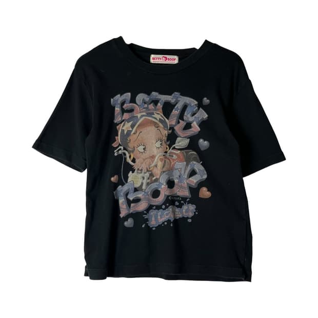[Betty boop] 베티붑 재팬 그래픽 티셔츠