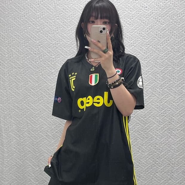 아디다스 올드스쿨 유벤투스 써드 축구 져지 반팔티 XL C11421