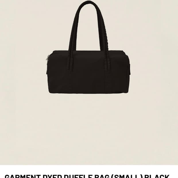 누마레 ee 더플백 black (small)