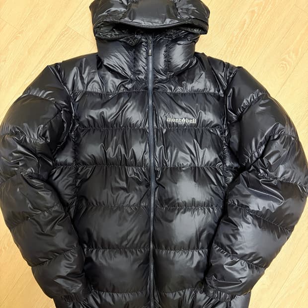 몽벨 알파인 800 다운 파카 패딩 블랙 XL