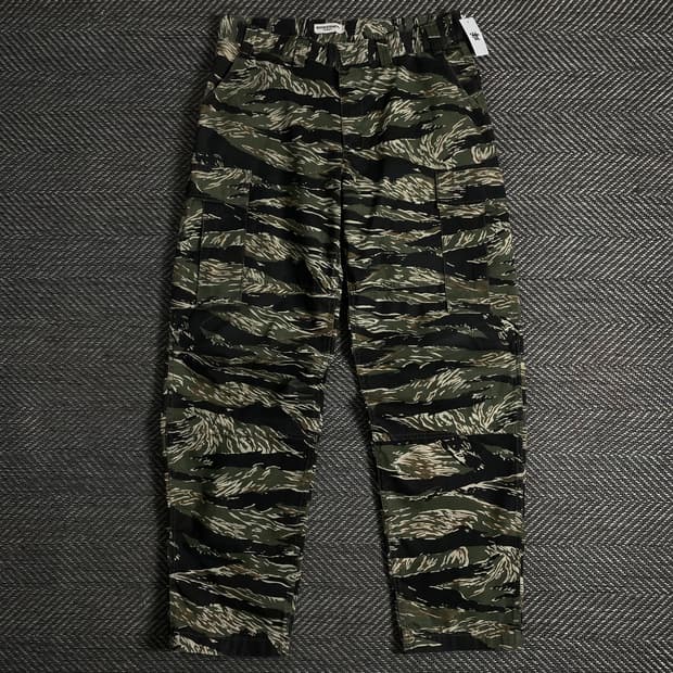 락스테디 타이거 카모플라쥬 퍼티그 카고 팬츠o 3462