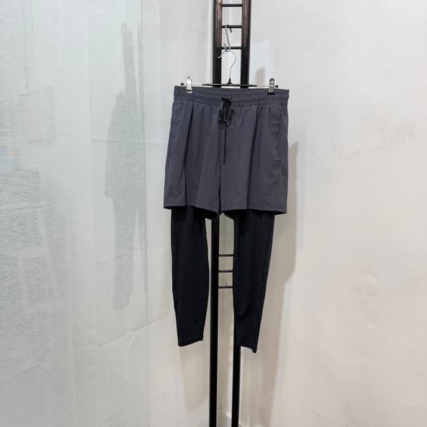 젝시믹스 반바지 레이어드레깅스 필라테스 운동복 4582
