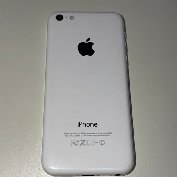 아이폰 5c 화이트