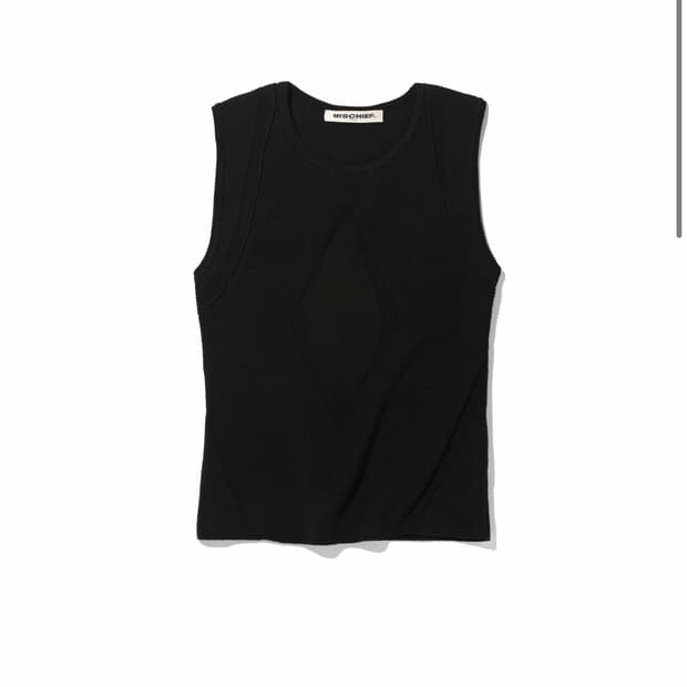Mschf KNIT SLEEVELESS