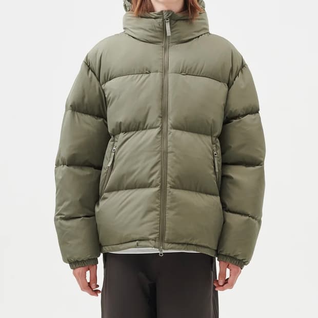 하이킹 패트롤 덕다운 패딩 그린