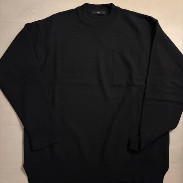 21fw) 비이커 포켓 니트