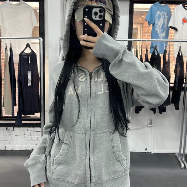 홀리스터 아치로고 후드집업