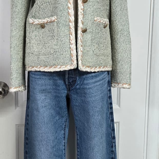 WE ARE 위아 트위드자켓