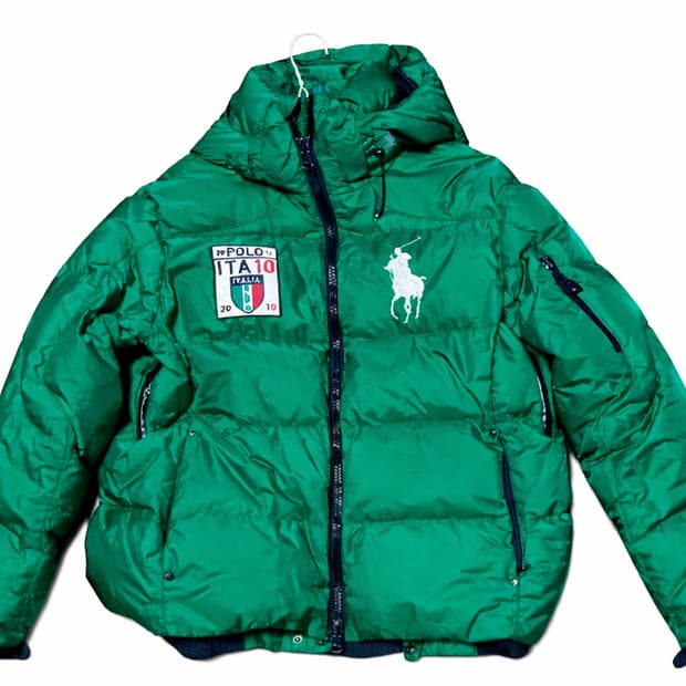폴로 랄프로렌 빅포니 이탈리안 패딩M