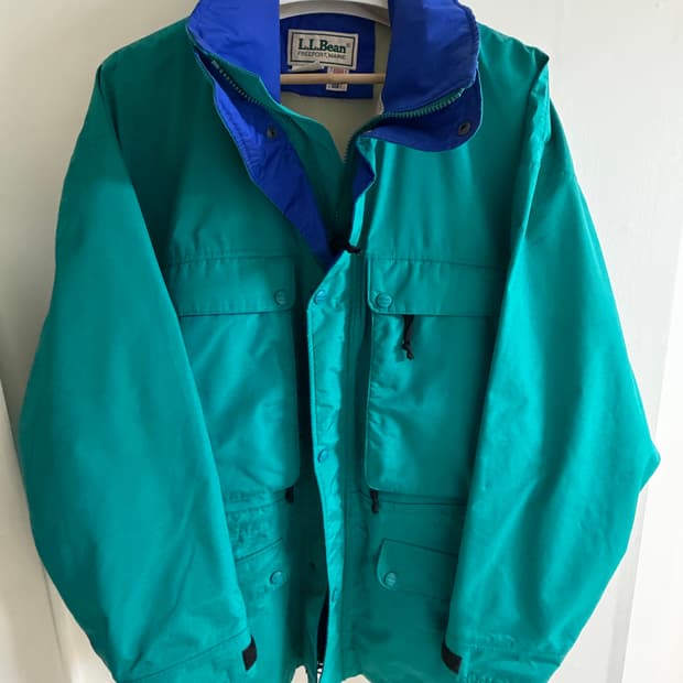 90s ll bean gore tex parka