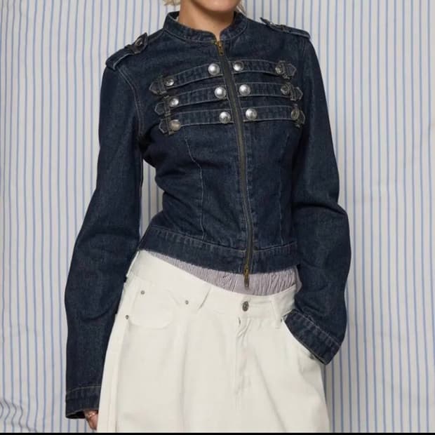 나폴레옹 데님자켓