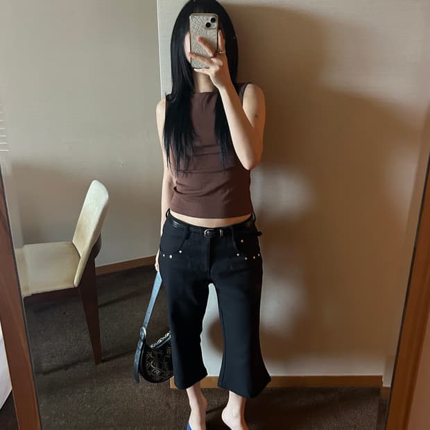하우스오브하우스 카프리팬츠 M