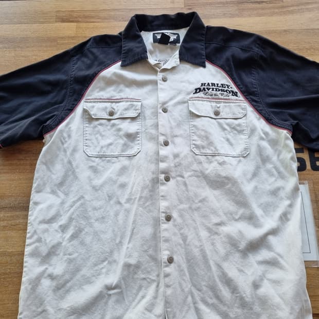 할리데이비슨 반팔 셔츠 XL