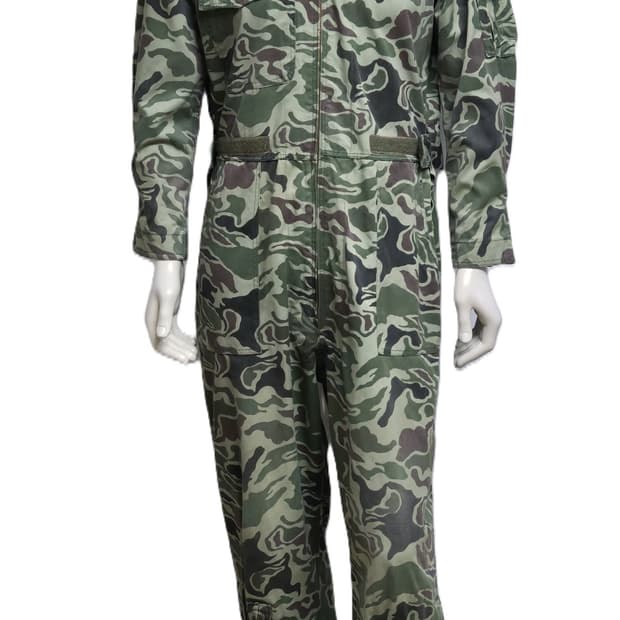 육군 구형 충정무늬 전차병 특수복 오버롤 기갑복 전투복 오버롤 (S)
