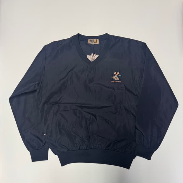 엠유스포츠 골프 바람막이 웜엄 풀오버 맨투맨 L