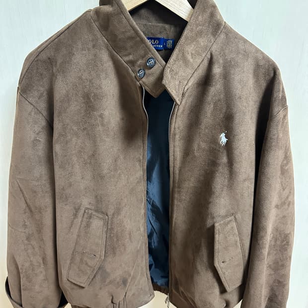 폴로 스웨이드 자켓 L