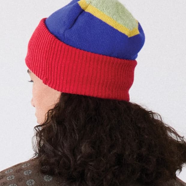 에드워드 커밍 Top-View 비니/레드