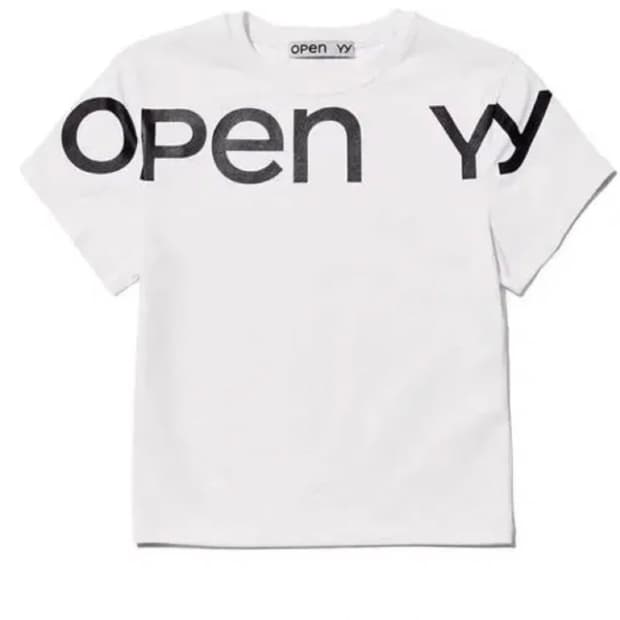 OPEN YY BABY TEE (size 2)
