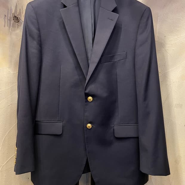 랄프로렌 남성 금장 울 자켓 