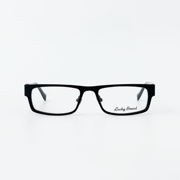 Lucky bland  블랙 메탈 데드스탁 빈티지안경