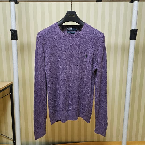 폴로 니트 실크 캐시미어 L