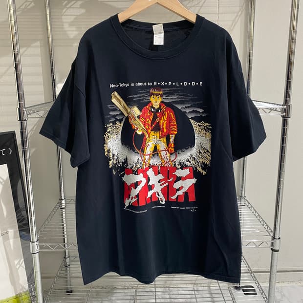 아키라 기모노마이하우스 10s 빈티지 애니메이션 티셔츠