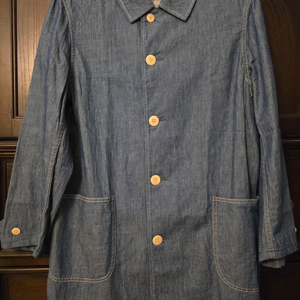 KATO 카토 데님코트 M사이즈입니다.
