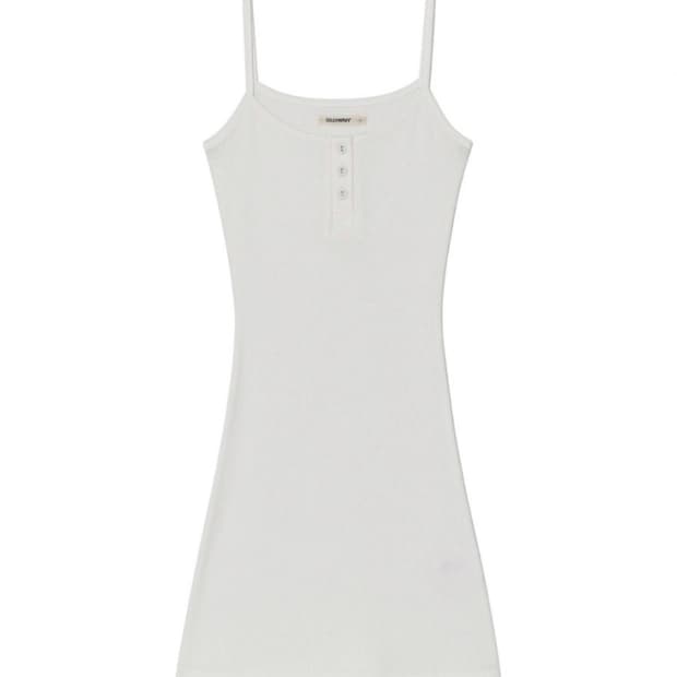 글로니 province eyelet cami dress
