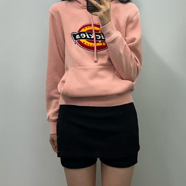 디키즈 핑크 후드티