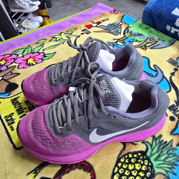 나이키 런닝화 팡크/회색 여성용 (1506)