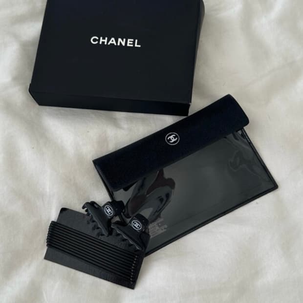 샤넬뷰티 미니 집게핀 2종 & 실핀 10개 세트 