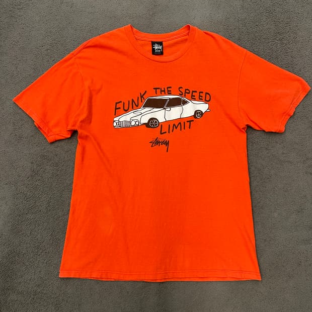 스투시 빈티지 올드카 반팔 처분 