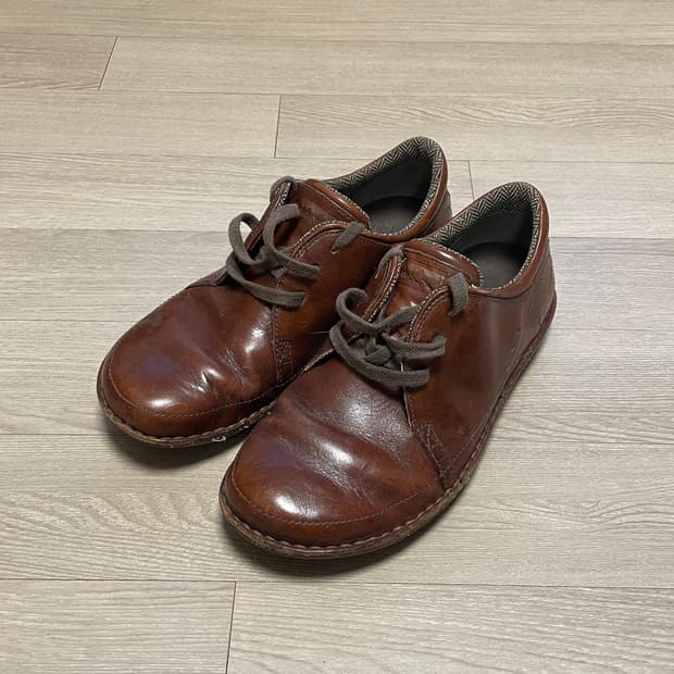 파타고니아 loulu 룰루 레더 슈즈 월넛 빈티지