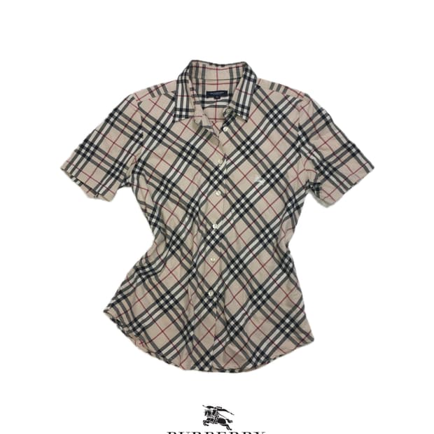 Burberry nova check shirts