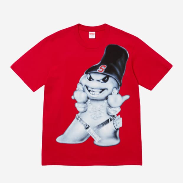 Supreme Snowman T-Shirt Red